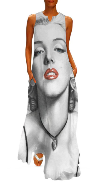 Puccelli Marilyn Monroe designer dress